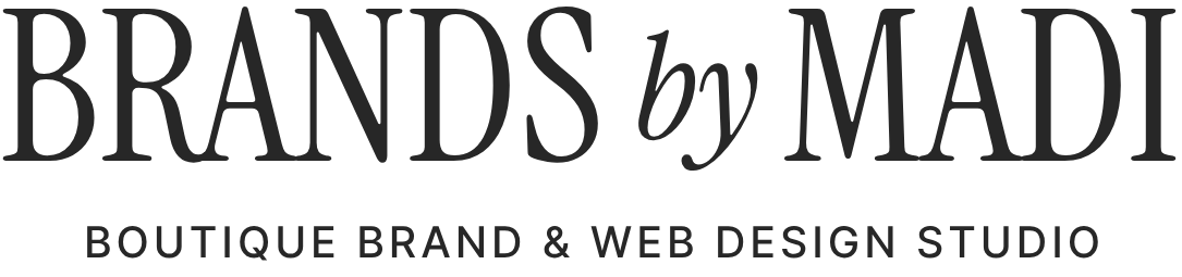 Brands By Madi | Brand & Web Design Durham Region